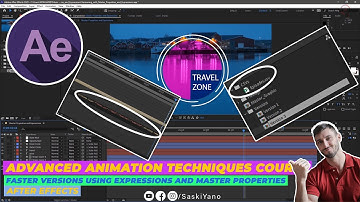 Faster Versions Using Expressions and Master Properties in After Effects