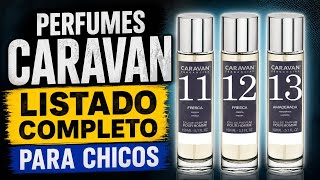 Caravan Perfumes: Complete Updated List for Boys and Review of No. 18 #caravan