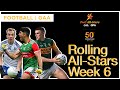 PwC Football Rolling All Stars: Week 6