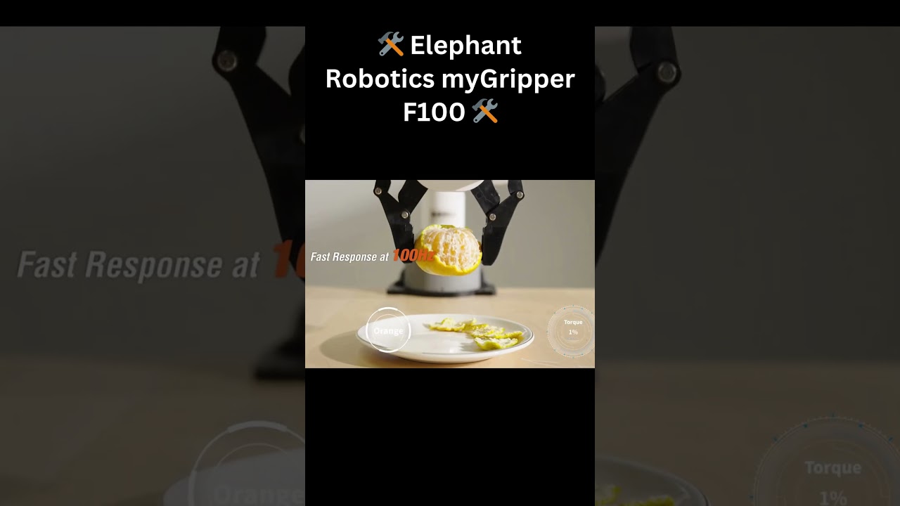 🛠️ Elephant Robotics myGripper F100 🛠️