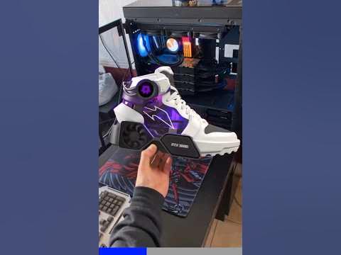 Would you wear these computer sneakers? - YouTube