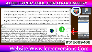 Auto Typer Software | Auto Typer | Auto Typer  Download | Auto Typing Software | ICR Auto Typer