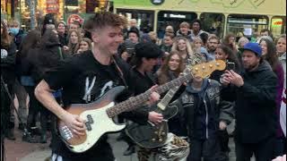 #11 The Big Push (The Black Keys, Lonely Boy   Rolling Stones, Paint It, Black) Busking in Brighton