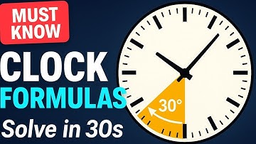 Reasoning Clock Chapter All Rules and Formulas 