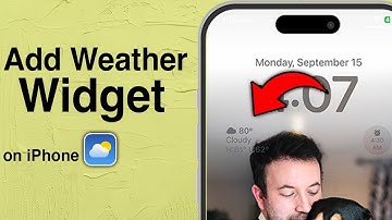 How to Add Weather Widget on iPhone Lock Screen - Step by Step
