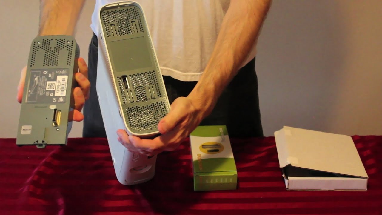 How To Upgrade The Xbox 360 Hard Drive Transfer Saved Data You