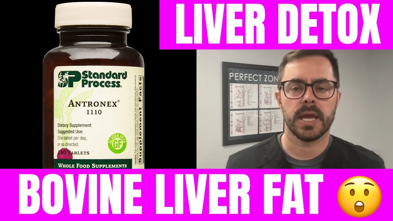 Antronex Review by Standard Process Liver Detox Supplement Bovine