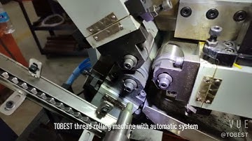 TOBEST automatic feeding system for oil joint thread rolling M10