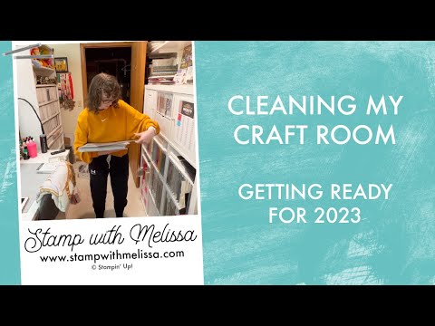 Cleaning My Craft Room!