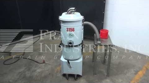 Nilfisk Model 3156, single bag, air filtration system