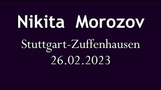 26.02.2023 - Orgelkonzert Stuttgart-Zuffenhausen - Nikita Morozov