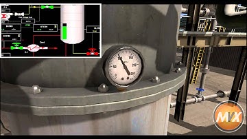Gas Processing Simulation Visualisation Demo