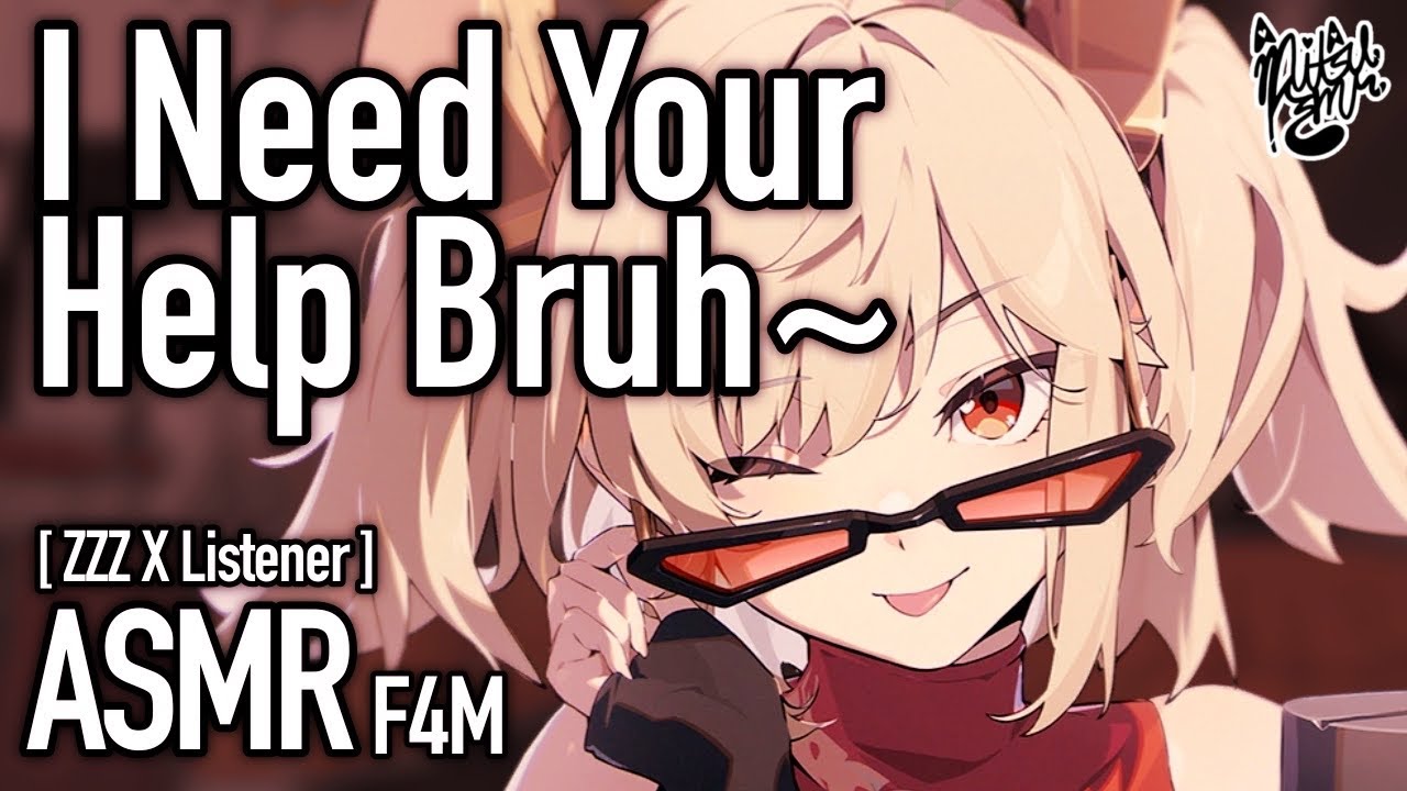 Roommate Needs Help Studying~ [ASMR] [F4M] [Burnice ZZZ X Listener] [Zenless Zone Zero Audio RP]