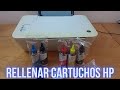 Rellenar cartuchos impresora HP Deskjet 1510