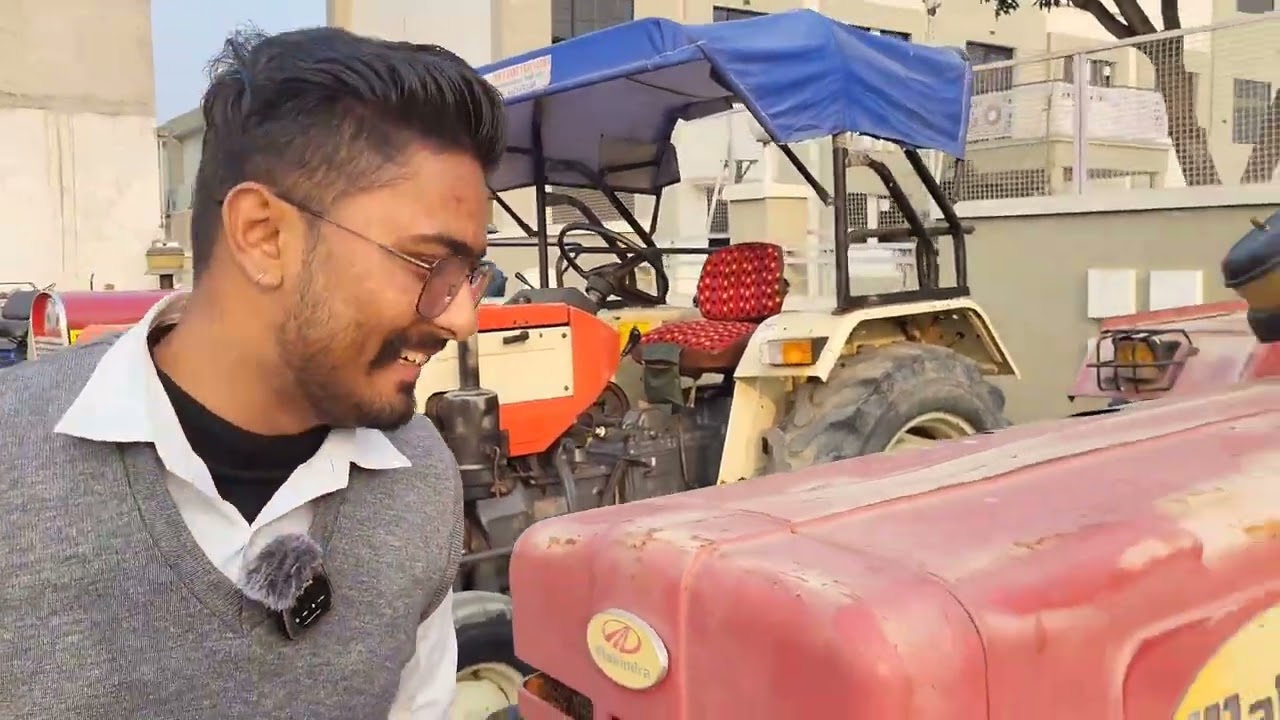 श्याम भाई हर वक्त हंसते रहते हैं किसान भाई कर रहे हैं बहुत ज्यादा प्यार ट्रैक्टर मंडी शामली