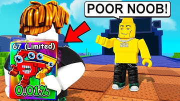 Trolling My Friend as a NOOB With RAREST BRAINROTS (Plants vs Brainrots)