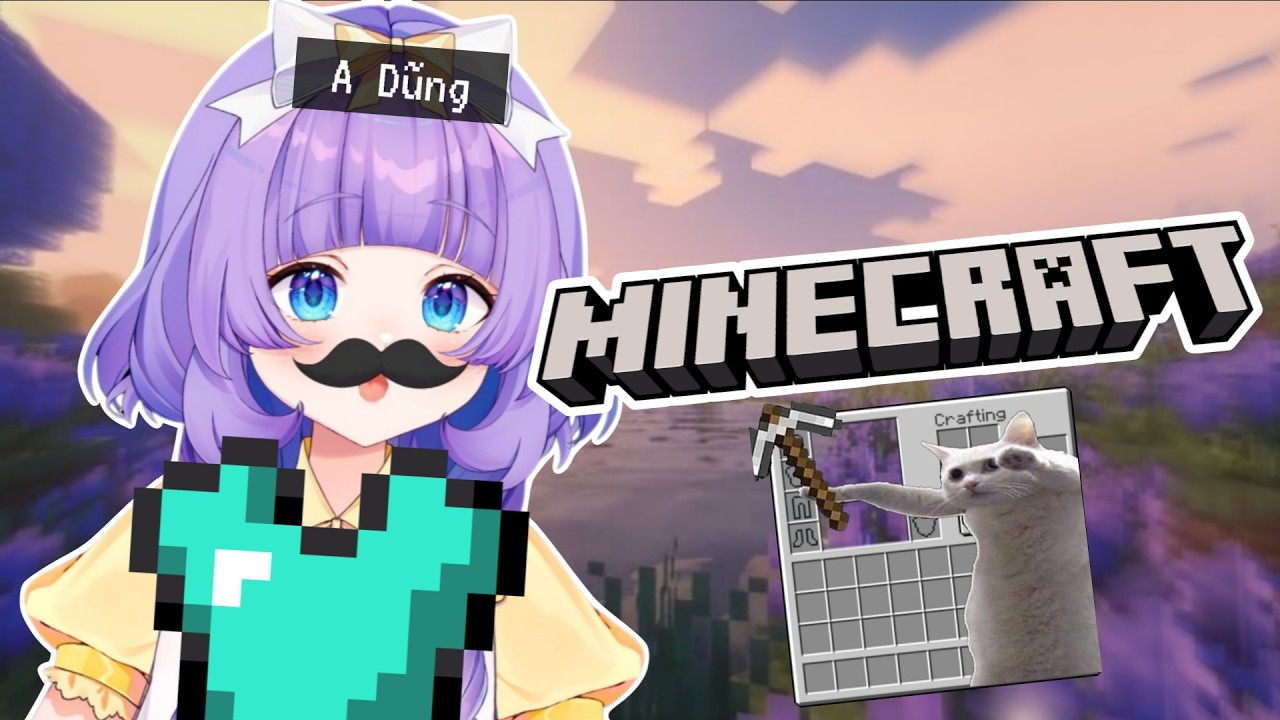 ⛏️【Minecraft】Bắt đầu làm một anh nông dân thật thụ ư🌾