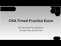 CNA Practice Test 2025 – Part 3 | Timed Questions to Simulate Test Day
