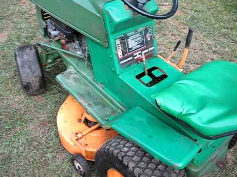 Sears Garden Tractor - YouTube