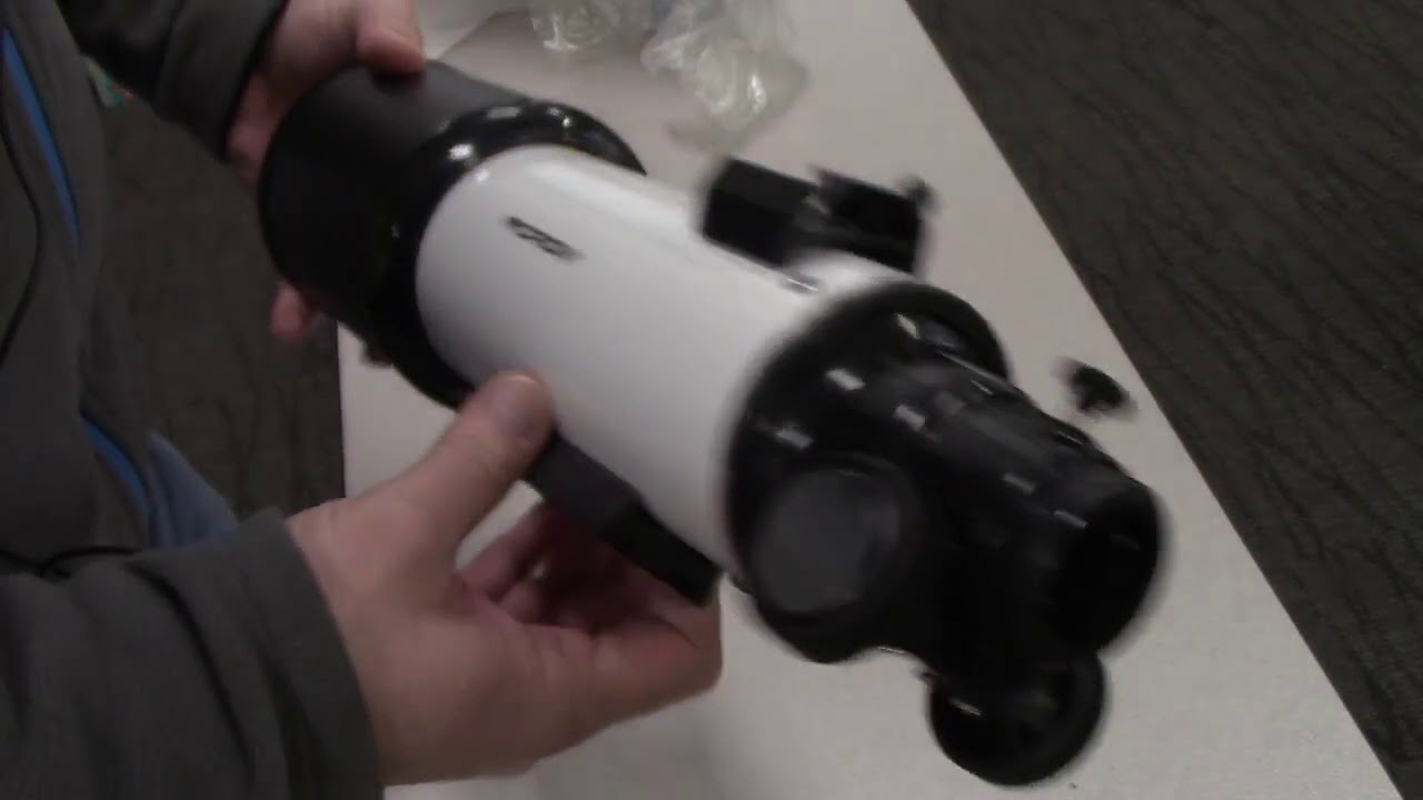 Orion CT80 Compact Refractor Telescope Unboxing - YouTube