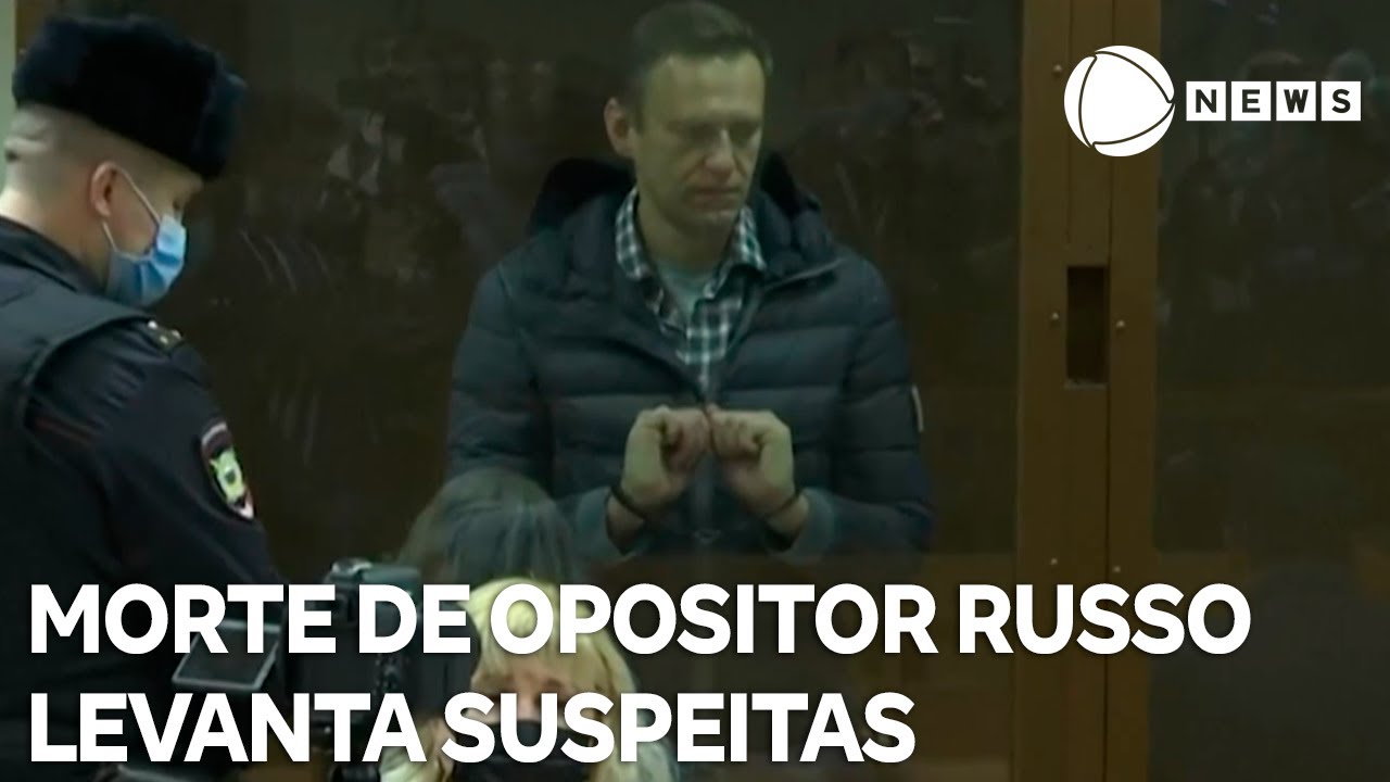 Morte de opositor russo, Alexei Navalny, aos 47 anos levanta suspeitas