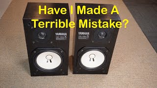 Legendary Yamaha NS-10M Studio Monitor Speakers
