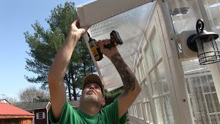 Greenhouse Build Stage #10 | Adding the Soffit