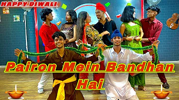 Pairon Mein Bandhan Hai || Mohabbatein || Dance cover || The hip hop Hunterz