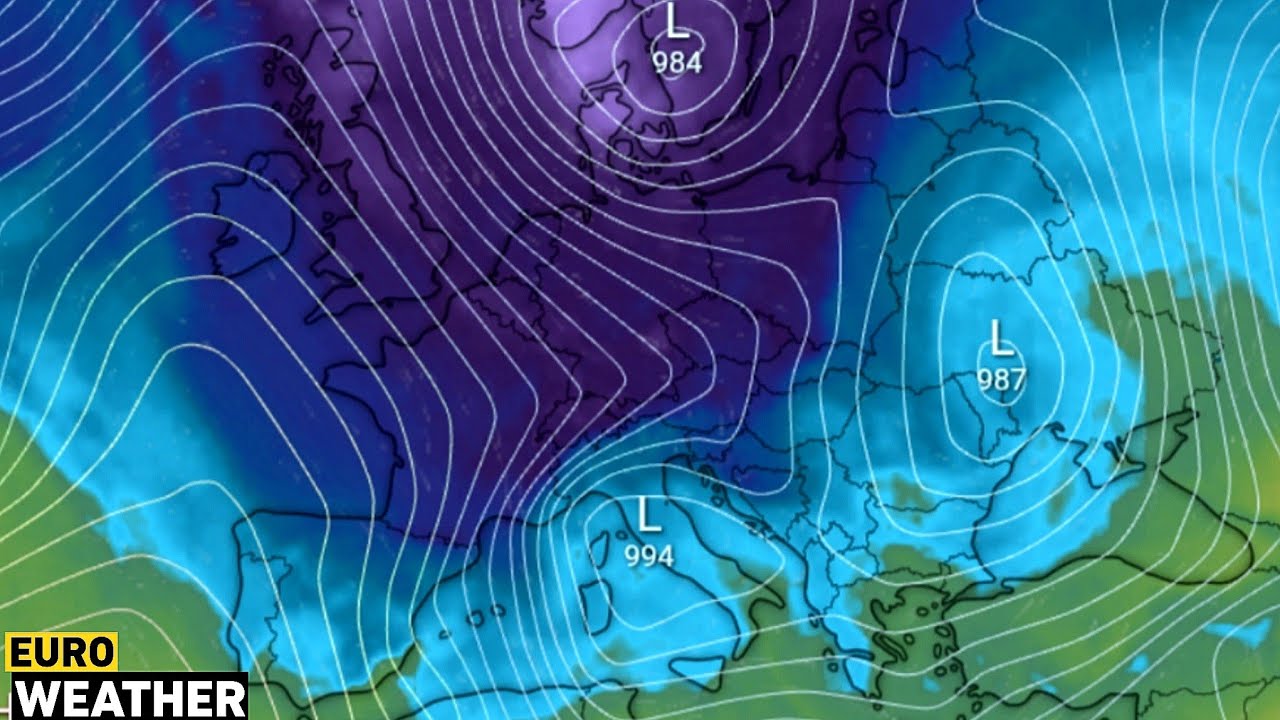 European Weather | GFS Model in 850 hPa February 19, 2026 - Temperature in Europe