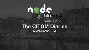 The CITGM Diaries - Myles Borins, IBM