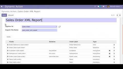 How to Export Global Dynamic to XML Reports | Odoo Apps Features #Export #Dynamicdata #odoo