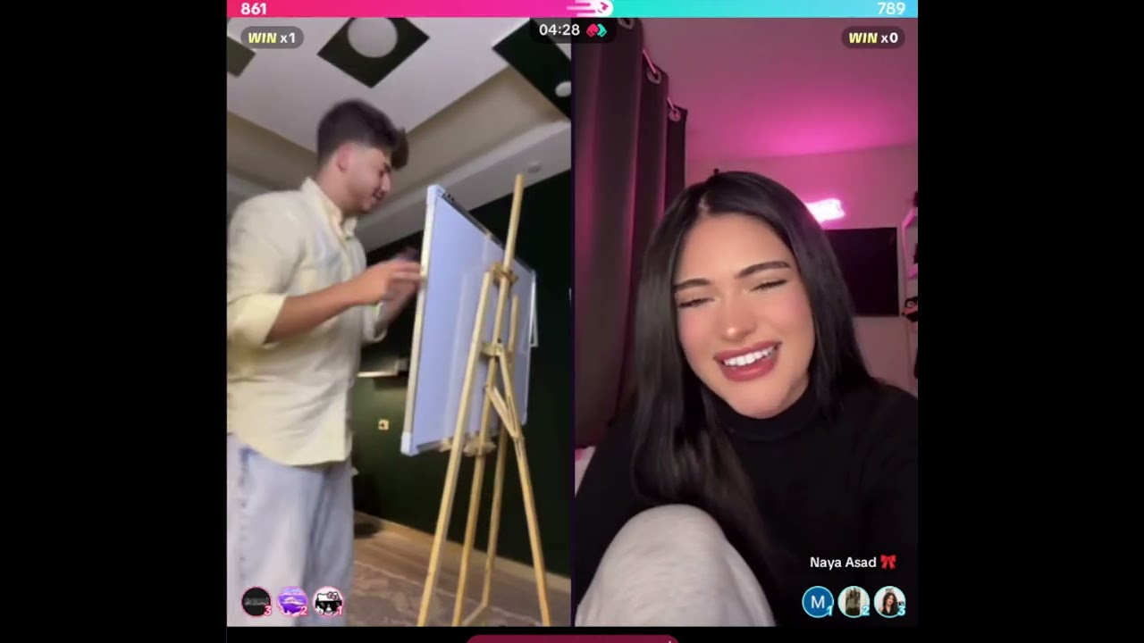 ينال الخياط كيست مع نايا بحاول يطالع مواهبه في الرسم ونايا انصدمت من النهاية