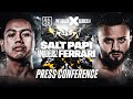 Mistfits x dazn x series 014 salt papi vs amadeusz ferrari press conference livestream