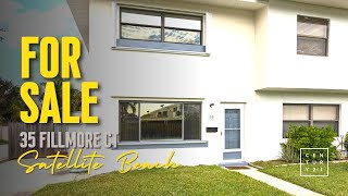 Home For Sale in Satellite Beach, FL | 35 Fillmore Ct, Satellite Beach, FL 32937