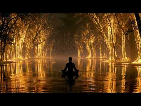 Quiet Mind Meditation | Golden Forest Calm, No Talking