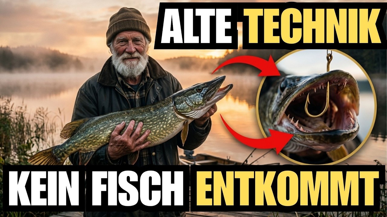 Der Umgekehrte Haken Den Kaum Einer Nutzt — Alte Fischer Schworen Darauf