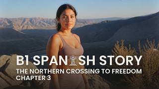Learn Spanish Comprehensible Input B1 Adventure Story The Northern Crossing to Freedom Chapter 3