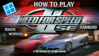 How To Play Need For Speed 2 SE In Android|"Childhood nostalgic❤️🥺" Full Detailed Guide🔥 screenshot 3