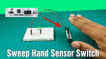 Sweep hand sensor switch module without programming | hand sweep wave sensor switch module