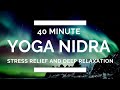 Yoga nidra for stress relief and deep relaxation with chime sound bath