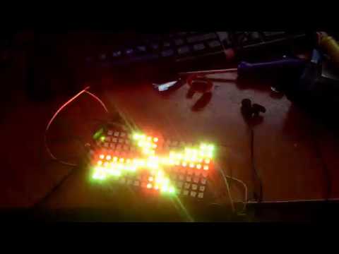 WS2812 LED matrix