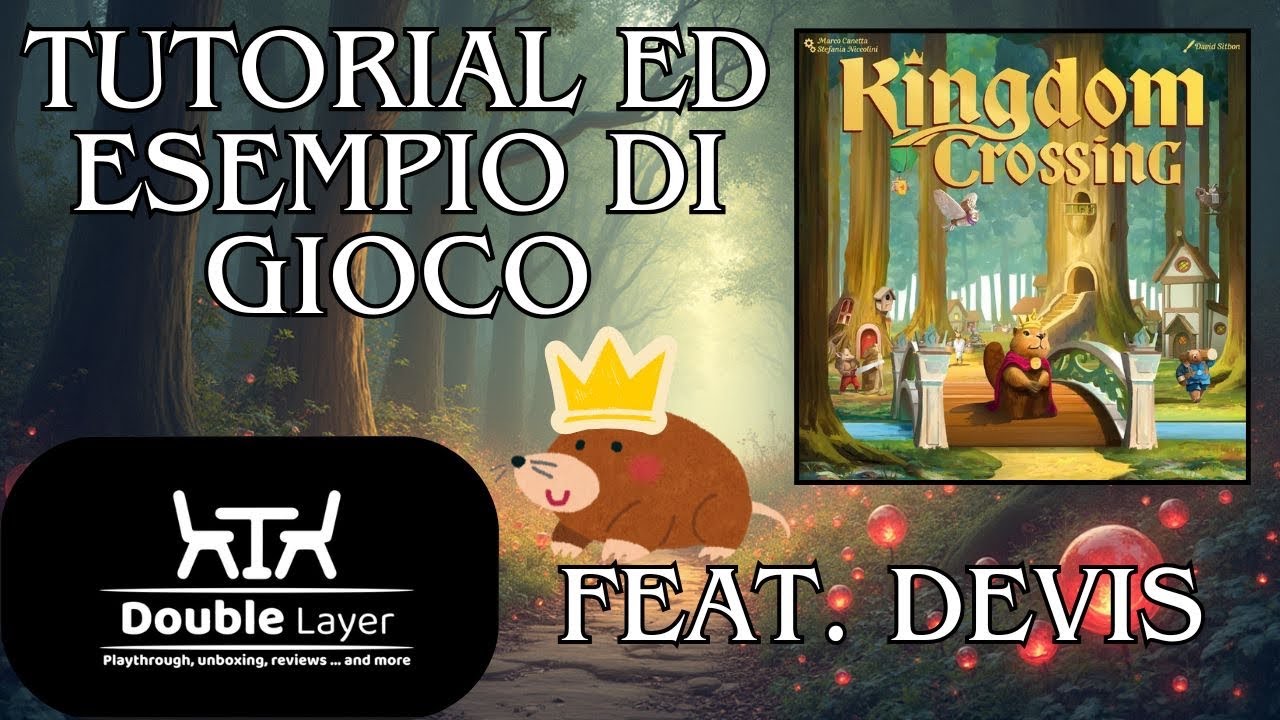 kingdom crossing - Gameplay col fantasma e impressioni (gioco da tavolo ita)