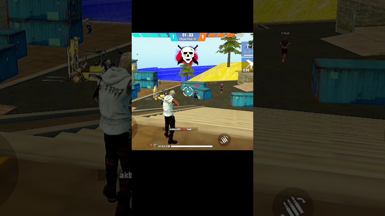 Free fire india gameplay 😱 