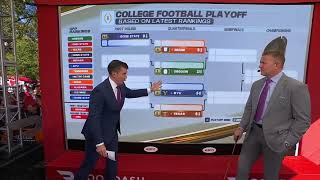 Espns Rece Davis And Kirk Herbstreit Break Down The 12-Team Cfp Bracket