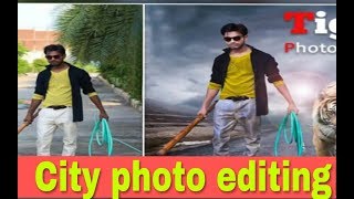 How to make city photo editing||Apnea Android phone se Kaise banaye photo #hellopukar screenshot 4