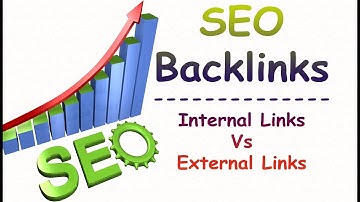 SEO Backlinks Tutorial - Internal Links Vs  External Links