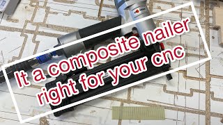 Experience the Difference a Composite Finish Nail Can Make with Yeti Smartbench CNC or any CNC
