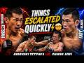 THINGS ESCALATED QUICKLY HIROYUKI TETSUKA VS SHINYA AOKI | MMA FULL FIGHT HIGHLIGHTS HD