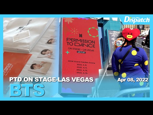 BTS, Permission to Dance on Stage - Las Vegas - YouTube