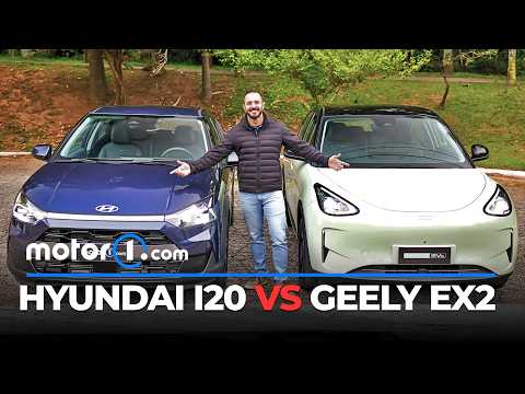 GEELY EX2 VS HYUNDAI I20: ELÉTRICO OU TURBO FLEX POR R$ 140 MIL?